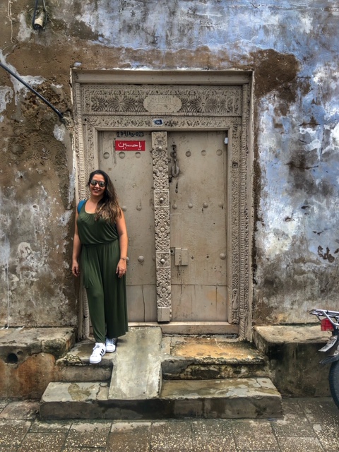 Portas de Stone Town em Zanzibar