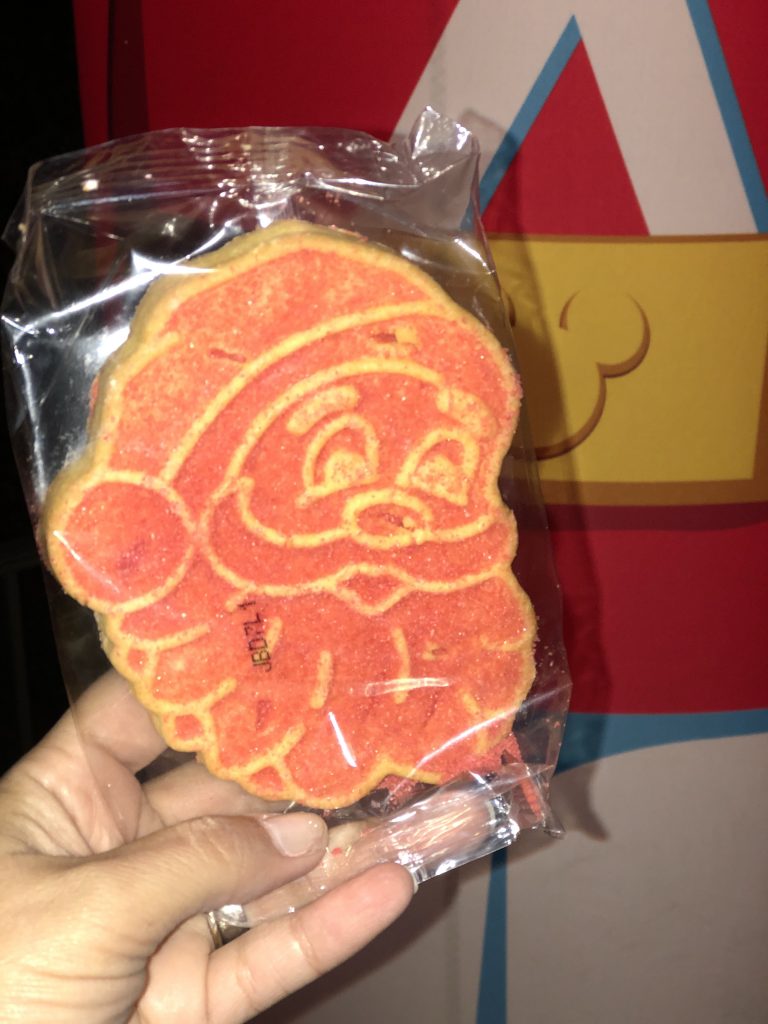 Cookie da Festa de Natal da Disney