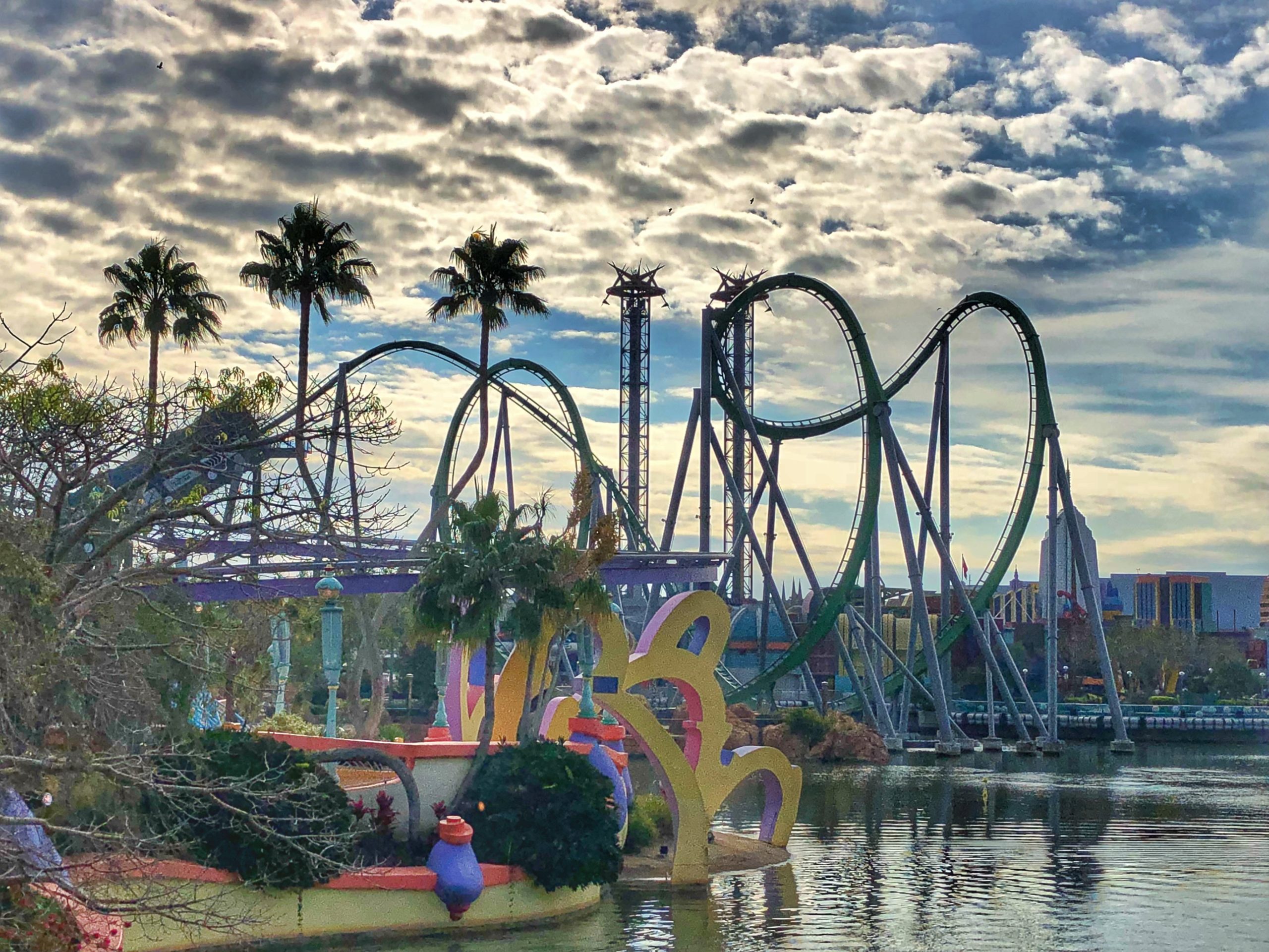 Universal's Islands of Adventure Viewpoint - Port of Entry (2015