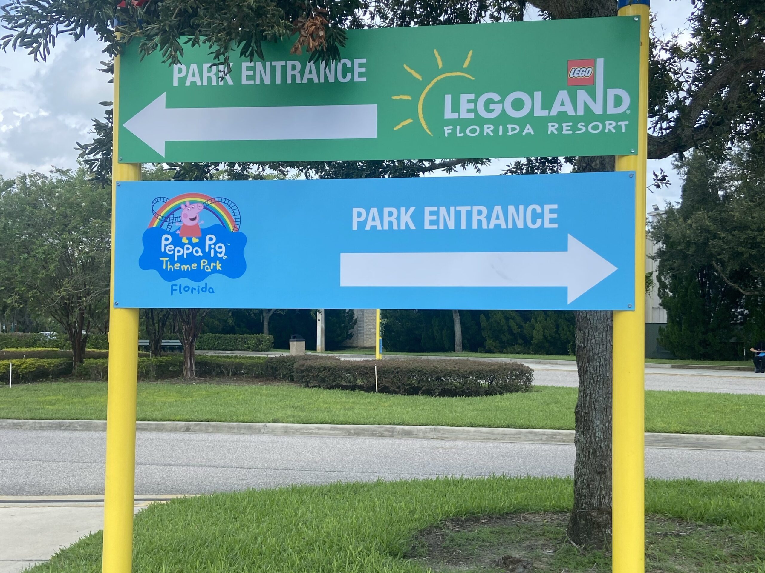 Legoland e parque da Peppa Pig